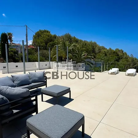 Zafiro 12 Pax, Pool, Sea Views, Rooftop Denia